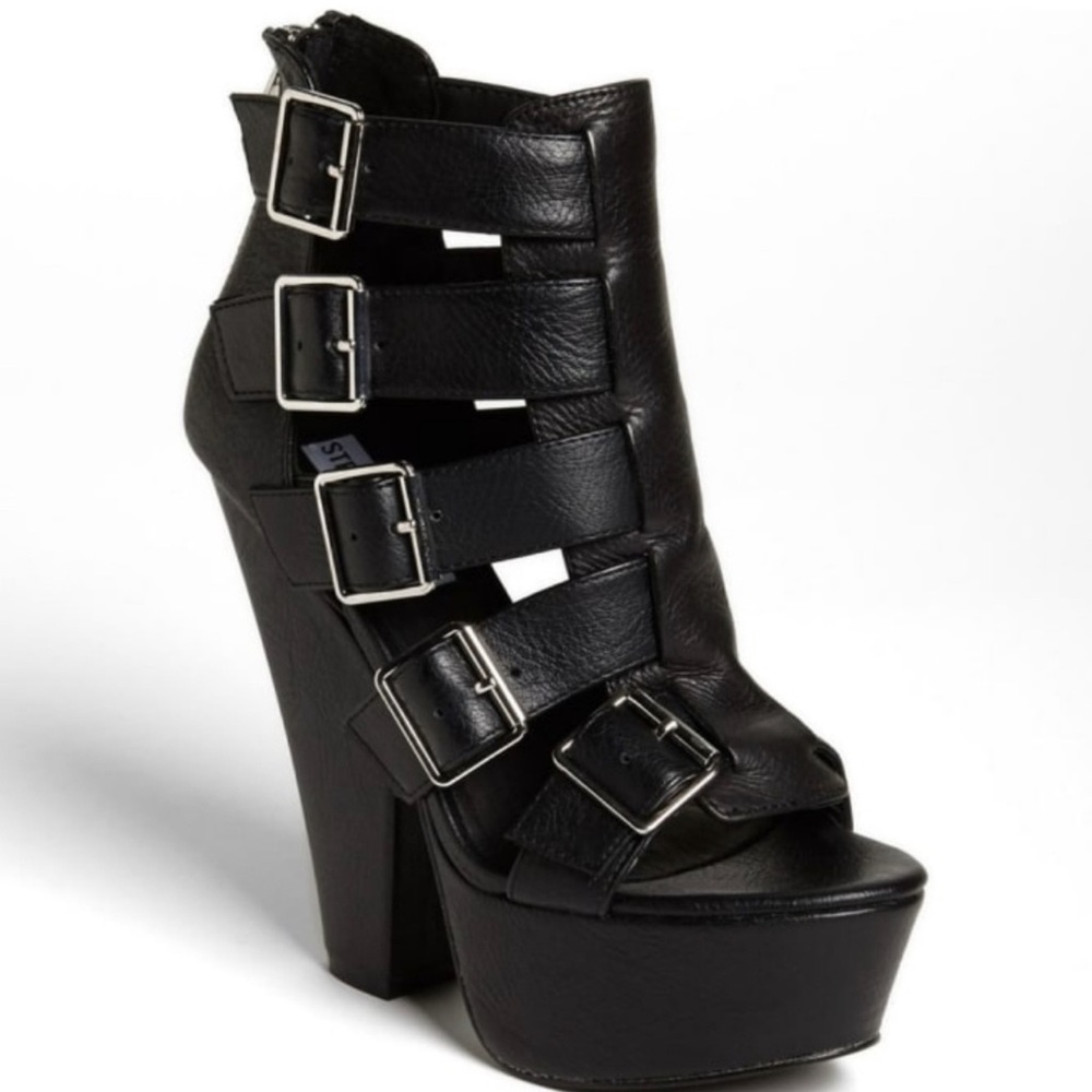 ISO Steve Madden Egnite platform sandals heels booties size 11 IN SEARCH OF ONLY